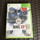 NHL 12 (Microsoft Xbox 360, 2011) LIKE NEW disc with BOOKLET