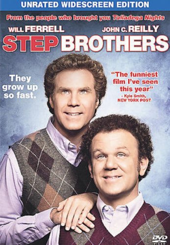 Step Brothers (DVD, widescreen, Unrated Single Disc Version) LIKE NEW