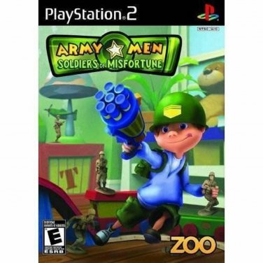 Sony PlayStation PS2 Army Men Soldiers of Misfortune LIKE NEW with BOOKLET