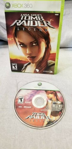 Lara Croft: Tomb Raider - Legend (Xbox 360, 2006) - European Version disc LIKE NEW - NO BOOKLET