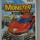 Monster 4X4: World Circuit (Nintendo Wii, 2006) disc LIKE NEW with BOOKLET