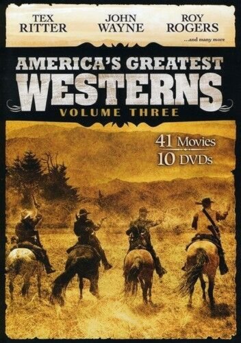 Great American Western Collectors Set, Vol. 3 (DVD, 2008, 10-Disc Set) LIKE NEW