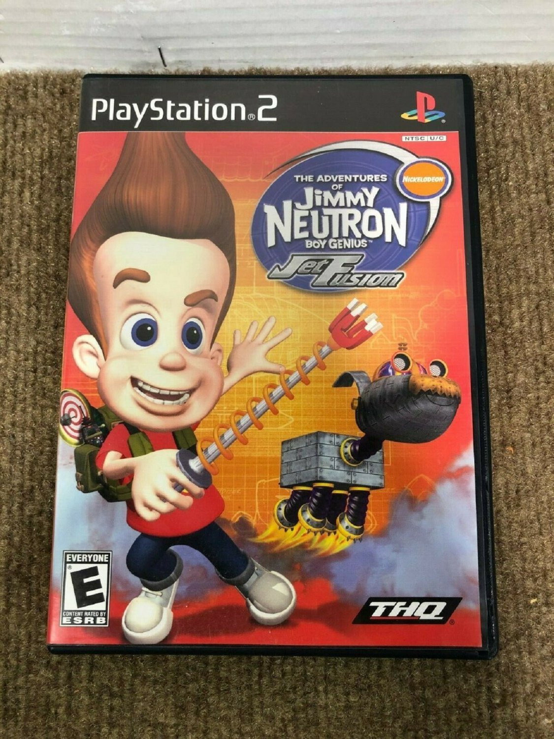 Adventures of Jimmy Neutron Boy Genius Jet Fusion PS2 (PlayStation 2 ...