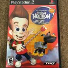 Adventures of Jimmy Neutron Boy Genius Jet Fusion PS2 (PlayStation 2) disc LIKE NEW - BNO BOOKLET