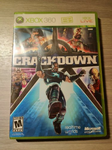 Crackdown Xbox 360 DISC is LIKE NEW - NO BOOKLET READY TO PLAY