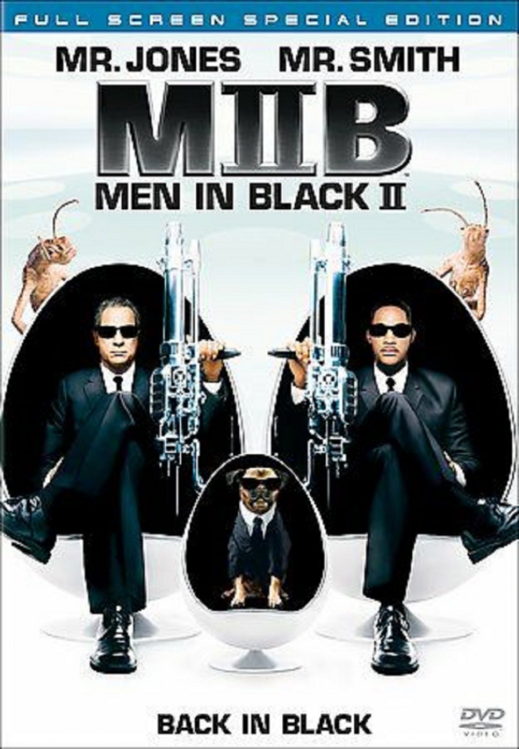 Men in Black II (DVD, 2002, 2-Disc Set, Special Edition Full Frame ...