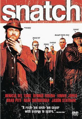 Snatch (DVD, 2003, Single Disc) Benicio Del Toro, Brad Pitt LIKE NEW