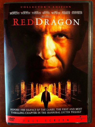 Red Dragon (DVD, 2003, Full Frame Collectors Edition)