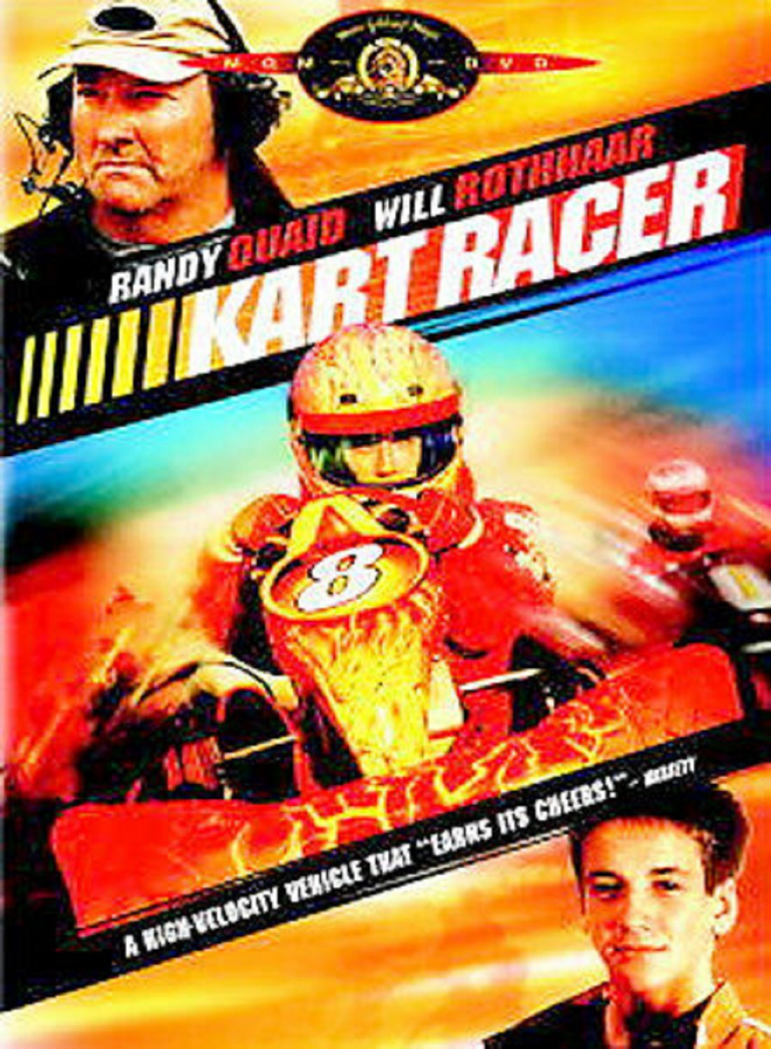 Kart Racer (DVD, 2005) Will Rothaar, Randy Quaid - LIKE NEW DISC