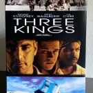 Three Kings (DVD, 2000) Mark Wahlberg, George Clooney VERY GOOD in SNAP CASE