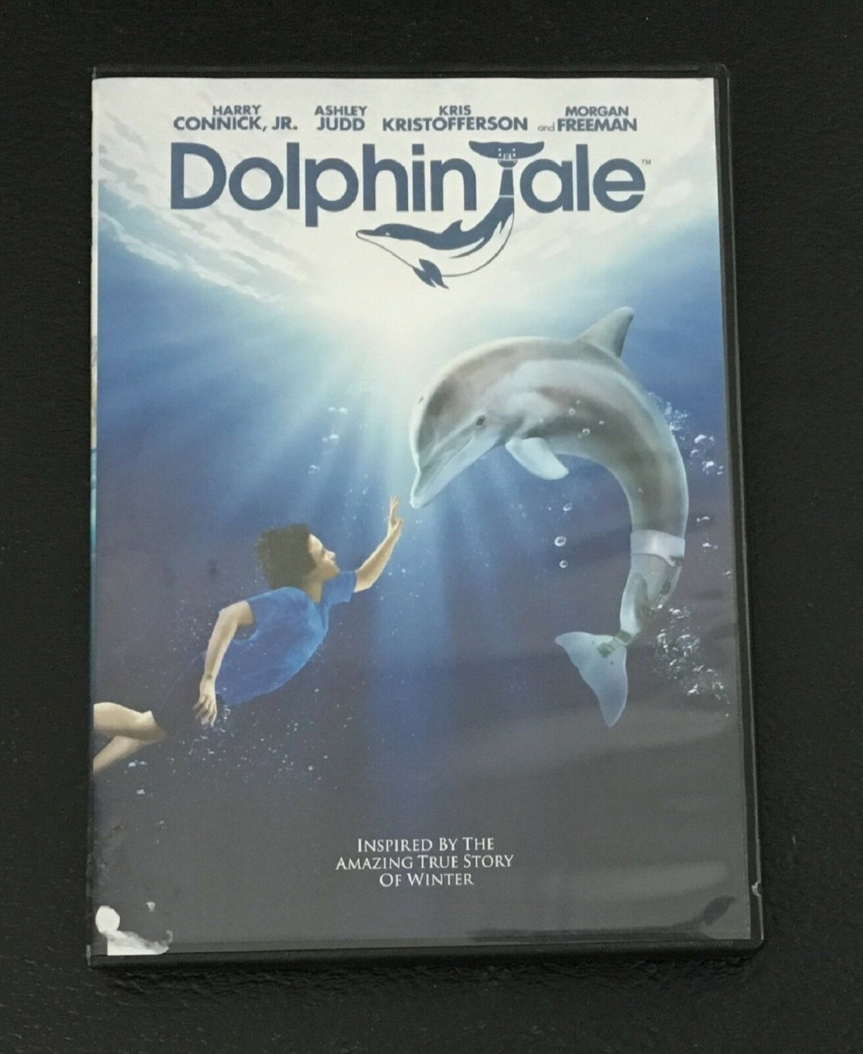 Dolphin Tale DVD Ashley Judd, Nathan Gamble - GOOD CONDITION