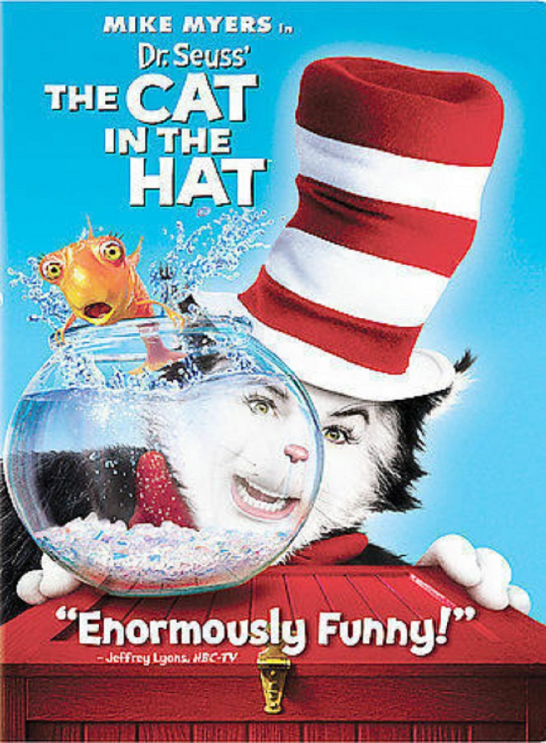 The Cat in the Hat Dr. Seuss (DVD, 2004, Widescreen Edition) LIKE NEW