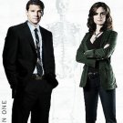 Bones - Season 1 (DVD, 2009, 4-Disc Set, Dual Sides) David Boreanaz, Emily Deschanel discs like new