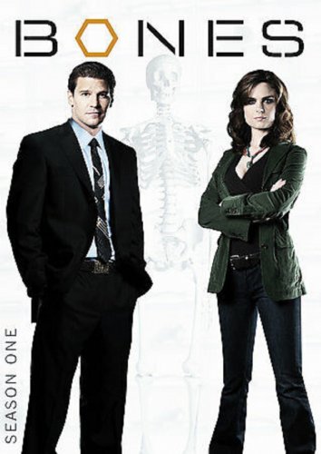 Bones - Season 1 (DVD, 2009, 4-Disc Set, Dual Sides) David Boreanaz, Emily Deschanel discs like new