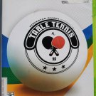 Table Tennis for Xbox 360 BIB LIKE NEW with BOOKLET