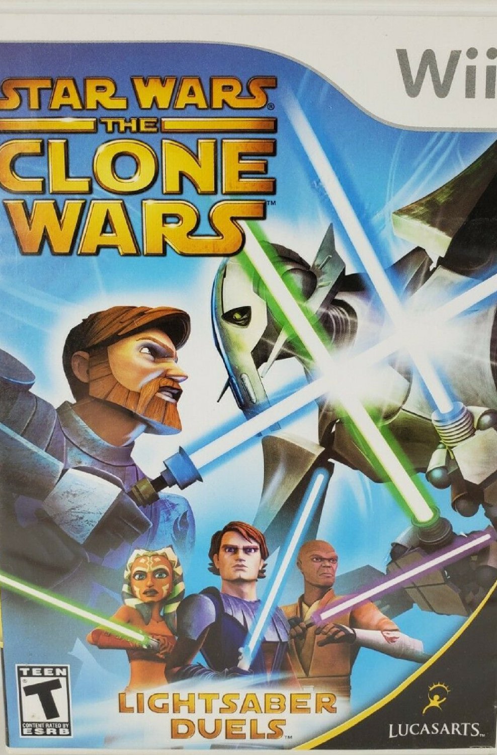 clone wars wii games
