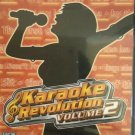 Karaoke Revolution Volume 2 (Sony PlayStation 2, 2004) LIKE NEW with BOOKLET