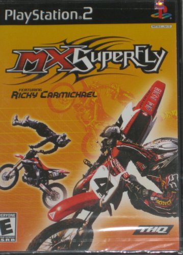 MX Superfly Featuring Ricky Carmichael (Sony PlayStation 2, 2002) LIKE NEW with BOOKLET