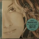 All the Way: A Decade of Song by Céline Dion (CD, Nov-1999, Epic) LIKE NEW