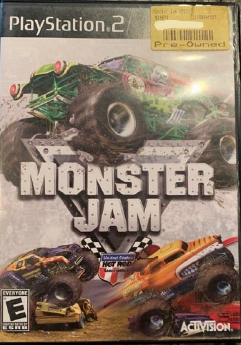 Monster Jam (Sony PlayStation 2, 2007) LIKE NEW with BOOKLET