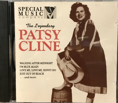 The Legendary Patsy Cline Music CD LIKE NEW