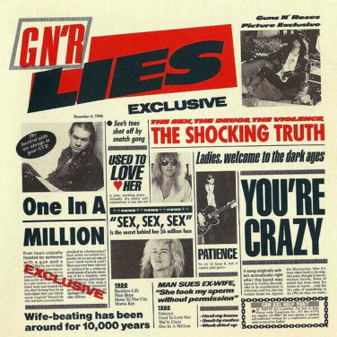 Gnr Lies - Guns N Roses CD - disc LIKE NEW