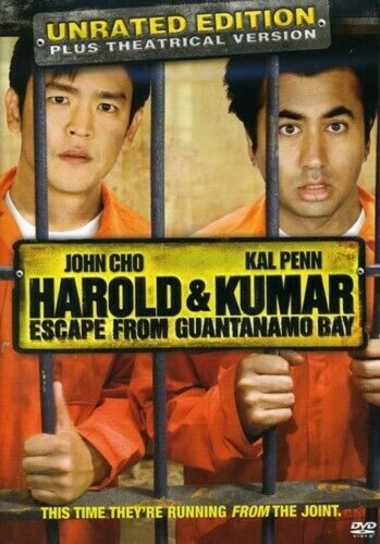 Harold & Kumar Escape From Guantanamo Bay Jon Hurwitz, Hayden Schlossberg - DVD VERY GOOD CONDITION