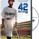 42: The Jackie Robinson Story (DVD, 2013) Harrison Ford, Chadwick Boseman - LIKE NEW