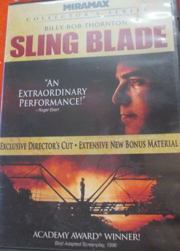 Sling Blade (THE DIRECTORS CUT) - DVD - Billy Bob Thornton, Dwight Yoakam LIKE NEW