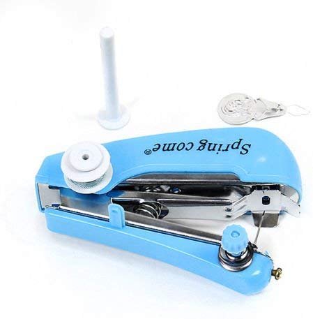 Hand-Held Clothes Sewing Machine Home & Travel Use Mini Portable Pocket Sewing Cordless Best^.