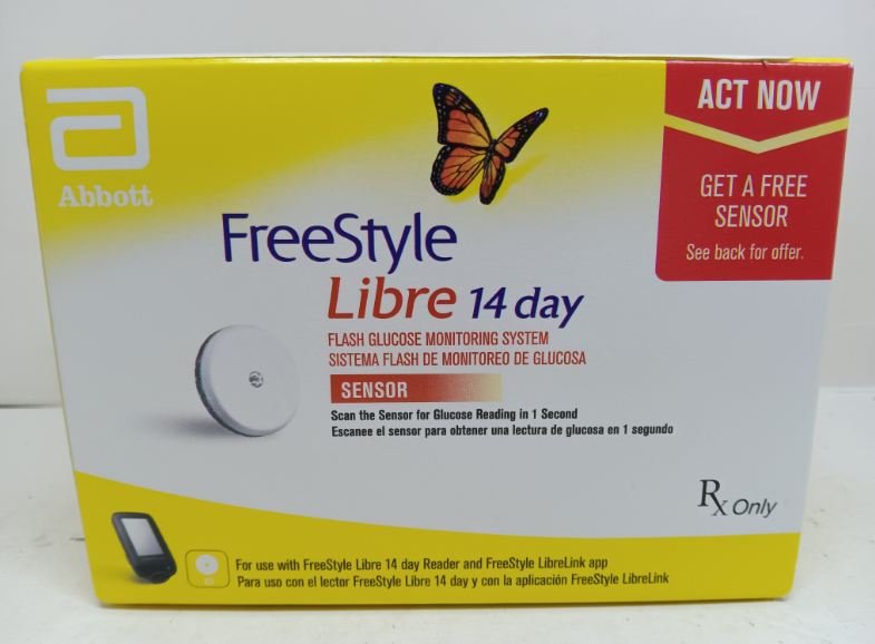 Libre Sensor Sealed NIB 14 Days -New Old Stock *FREE SHIP*