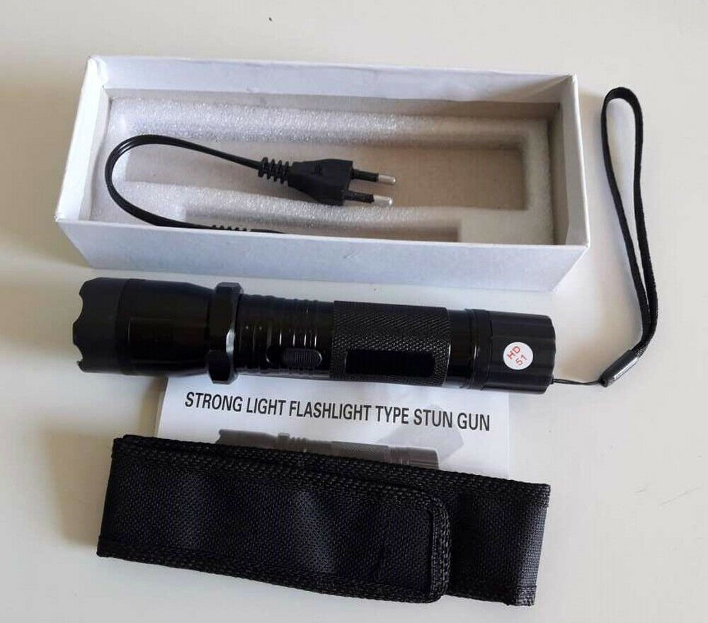 Flashlight 1101 TYPE FLASHLIGHT PLUS Light Multifunction Rechargeable NEW