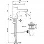 Vidima washbasin mixer Calista collection-stand-chrome NEW