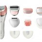 Philips Satinelle Advanced Vet-Dry Epilator BRE640 - 32 Clamping Points Whyte