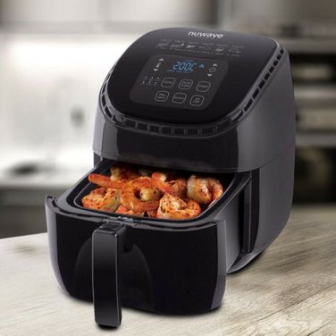 Nuwave Brio 3L Digital Air Air Fryer 1450W Precision AIR Dry Technology Airfryer