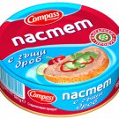 Pate with foie gras natural canned 2x180g Bio Compass