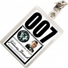 Kolo Kolo James Bond 007 MI6 SIS ID Badge Name Tag Card Prop for Costume & Cosplay JB-3