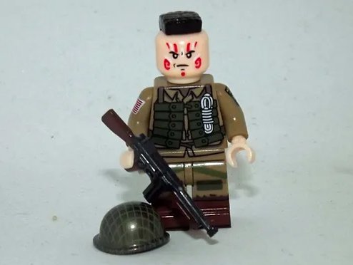 KoloToys Minifigure 101st Airborne US Army soldier D Day WW2 paratrooper Toys