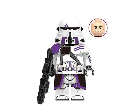 KoloToys Minifigure 187th Airborne Paratrooper Clone Trooper Star Wars Minifigure Toys