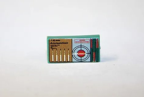 KoloToys Minifigure 7.62 Rifle Ammunition Box Gun Ammo Minifigure Toys