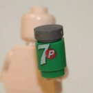 KoloToys Minifigure 7up Soda Pop coke Can for Minifigure Toys