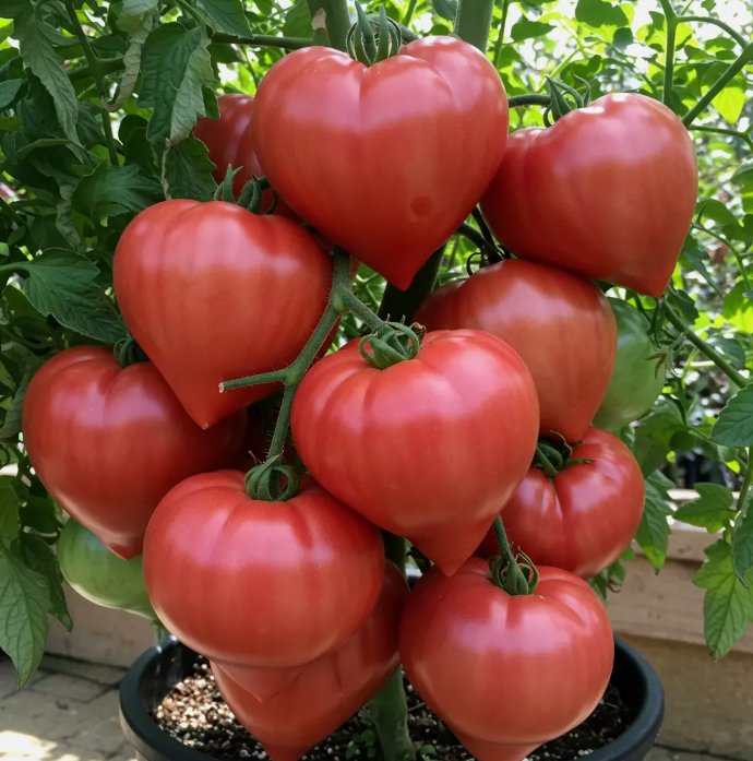 Rare Giant Oxheart Tomato 75 Seeds Huge Tasty Heirloom Non-Gmo  Garden Seeds