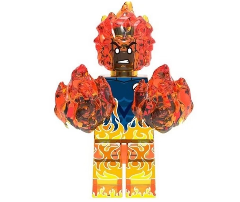 KoloToys Human Torch Superhero Minifigures