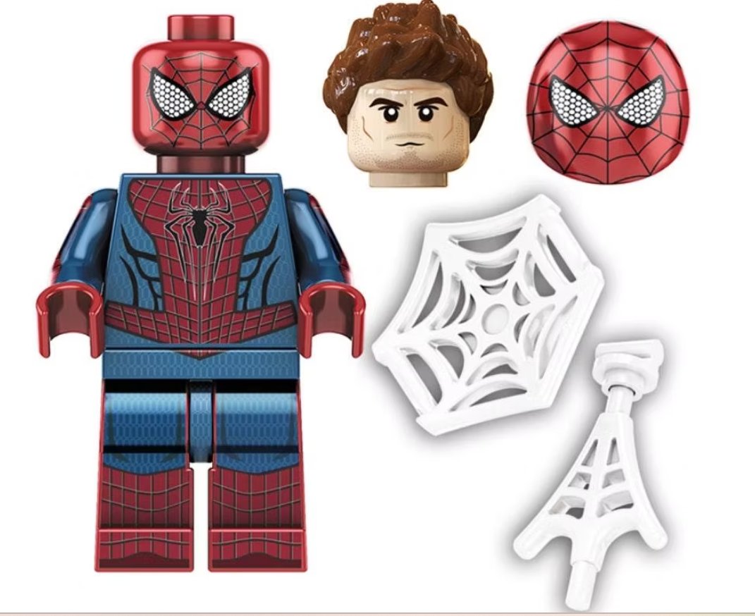 KoloToys Spider-Man Minifigure (Andrew Garfield) Superhero Minifigures