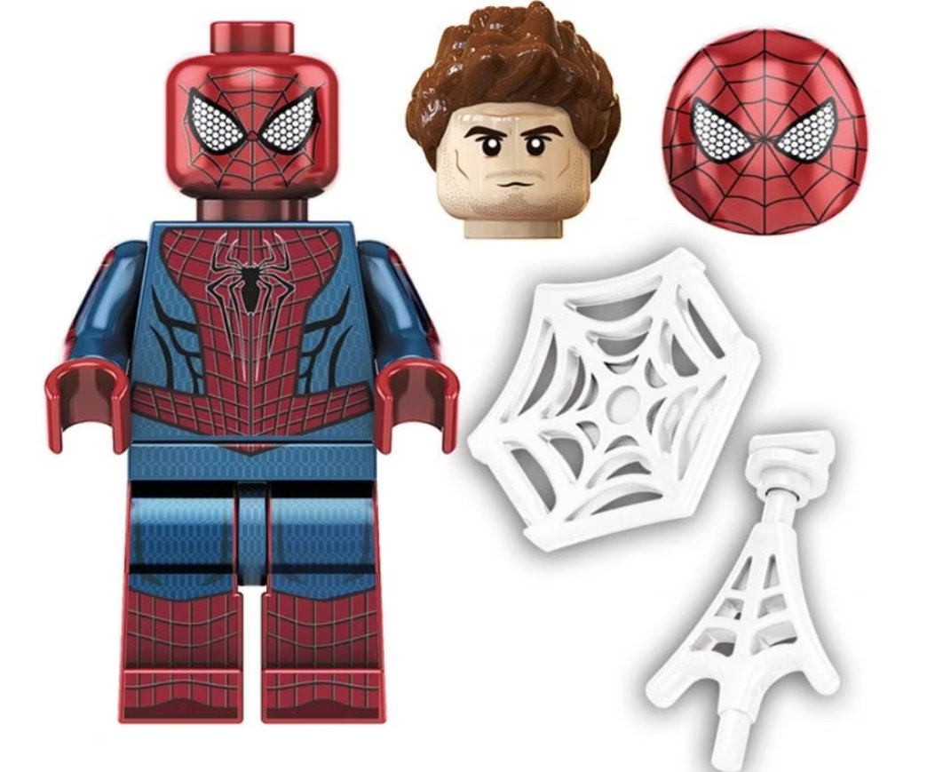 KoloToys Spider-Man Minifigure (Andrew Garfield) Superhero Minifigures