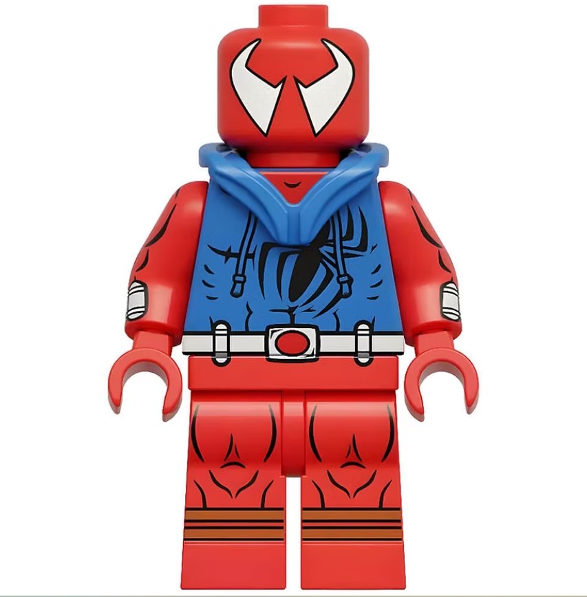 KoloToys Scarlet Spider Minifigure Superhero Minifigures
