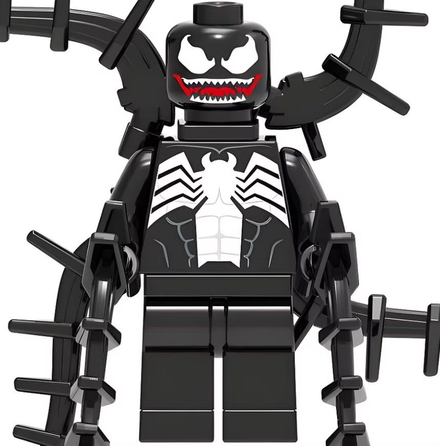 KoloToys Comic Venom Minifigure Superhero Minifigures