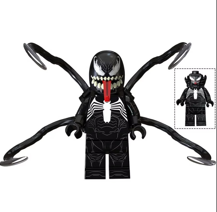 KoloToys Venom Minifigure Superhero Minifigures