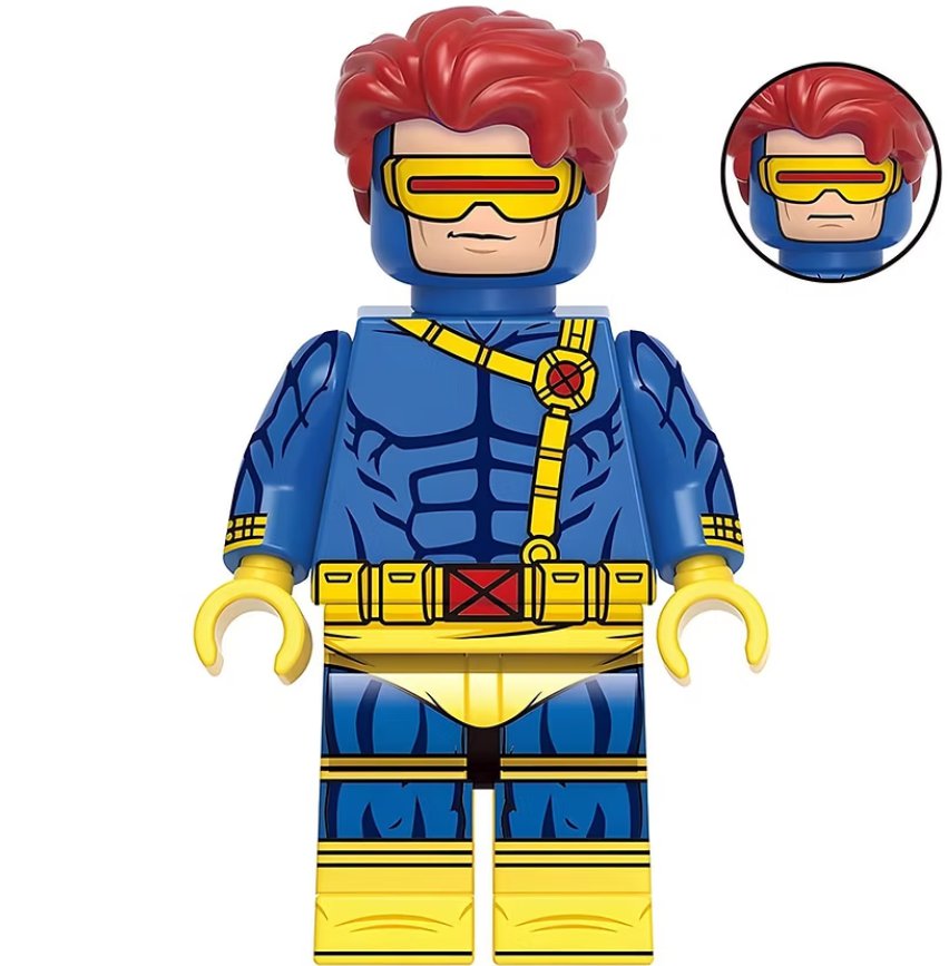 KoloToys Cyclops Minifigure Superhero Minifigures