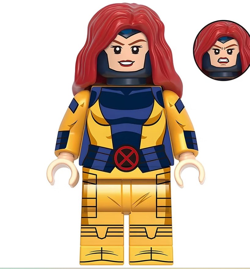 KoloToys Jean Grey Minifigure Superhero Minifigures